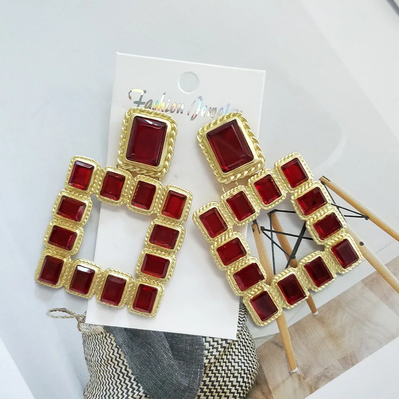 For Women Girl Gift Stud Earrings Statement EarringsFashion Drop Dangle Earrings Wedding Gift Vintage Jewelry Wholesale Hot Sale3