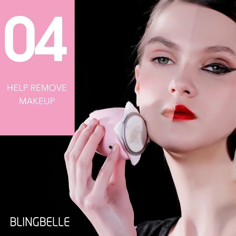 Blingbelle пасхальное яйцо кожи скруббер мягкий силиконовый Очищающая щетка для лица