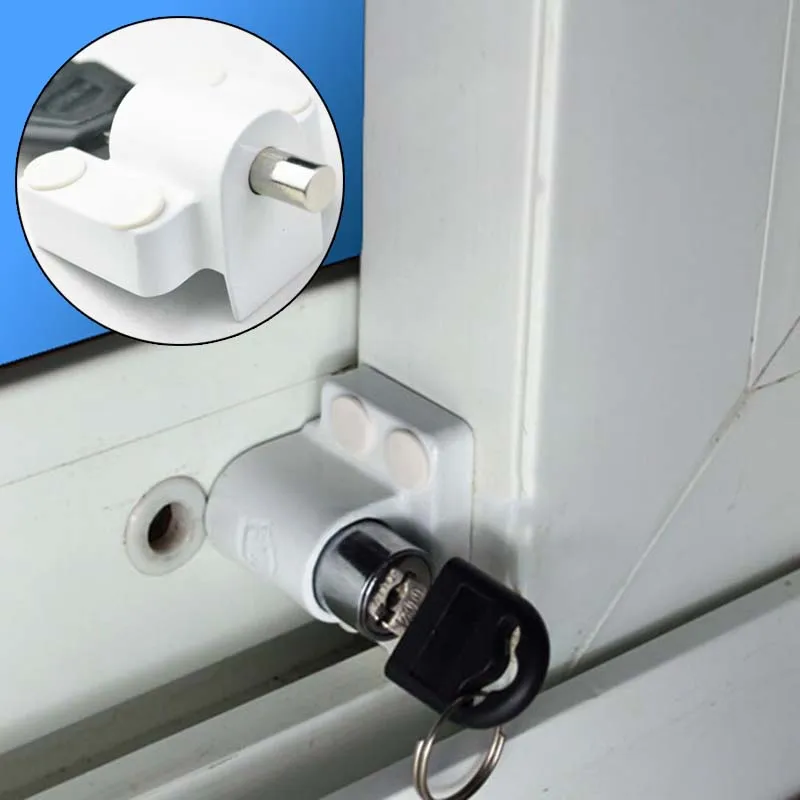 10pcs/lot Window shield  sliding aluminum steel wi...