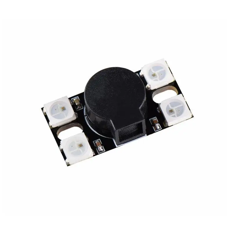 

LeadingStar 110DB Super Loud Active Buzzer with WS2812 LED Light for RC Models Multicopter DIY Part Accessories