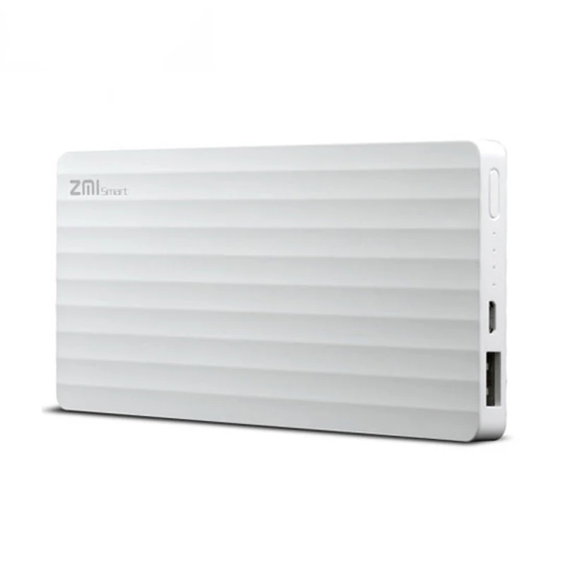 Новый внешний аккумулятор ZMI 10000 mAh HB810 5 1 V/2.1A для быстрой зарядки iPhone samsung|powerbank for
