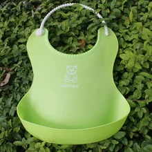 Трехмерный водонепроницаемый детям есть карманы ребенка имитация силиконовые нагрудники детские нагрудники рот полотенце детское питание еда карман