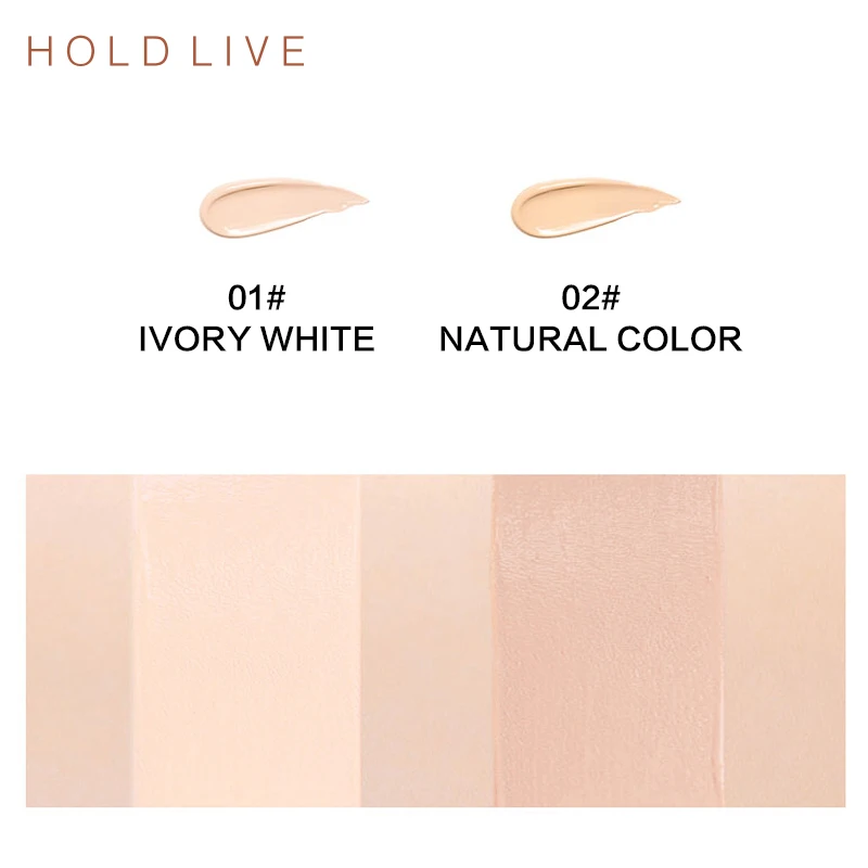 HOLD LIVE 2 цвета натуральный BB крем макияж идеальное покрытие консилер контроль масла жидкая косметика/основа Увлажняющая корейская косметика