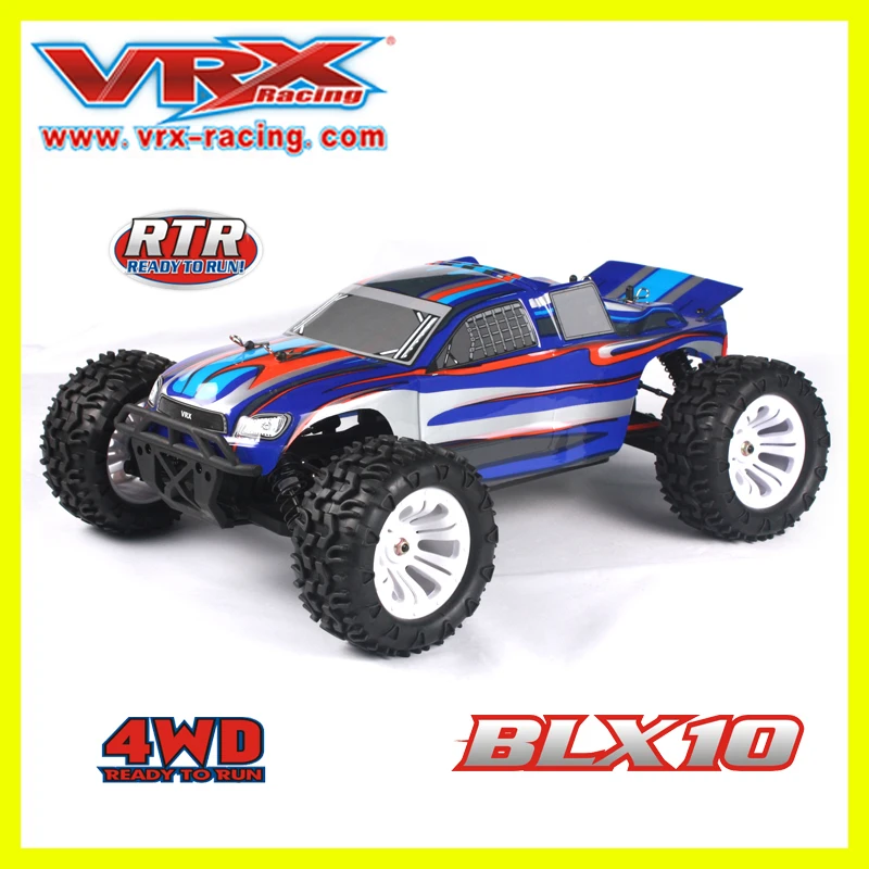 

RC Truck, VRX Racing RH1013 1/10 scale 4WD Electric brushless ,RTR/45A ESC/3650 motor/ 7.4V Lipo Battery/2.4GHz