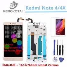 For Xiaomi Redmi Word 4X World Model Snapdragon 625 LCD Show Contact Display Digitizer Redmi Word 4X LCD Meeting With Body