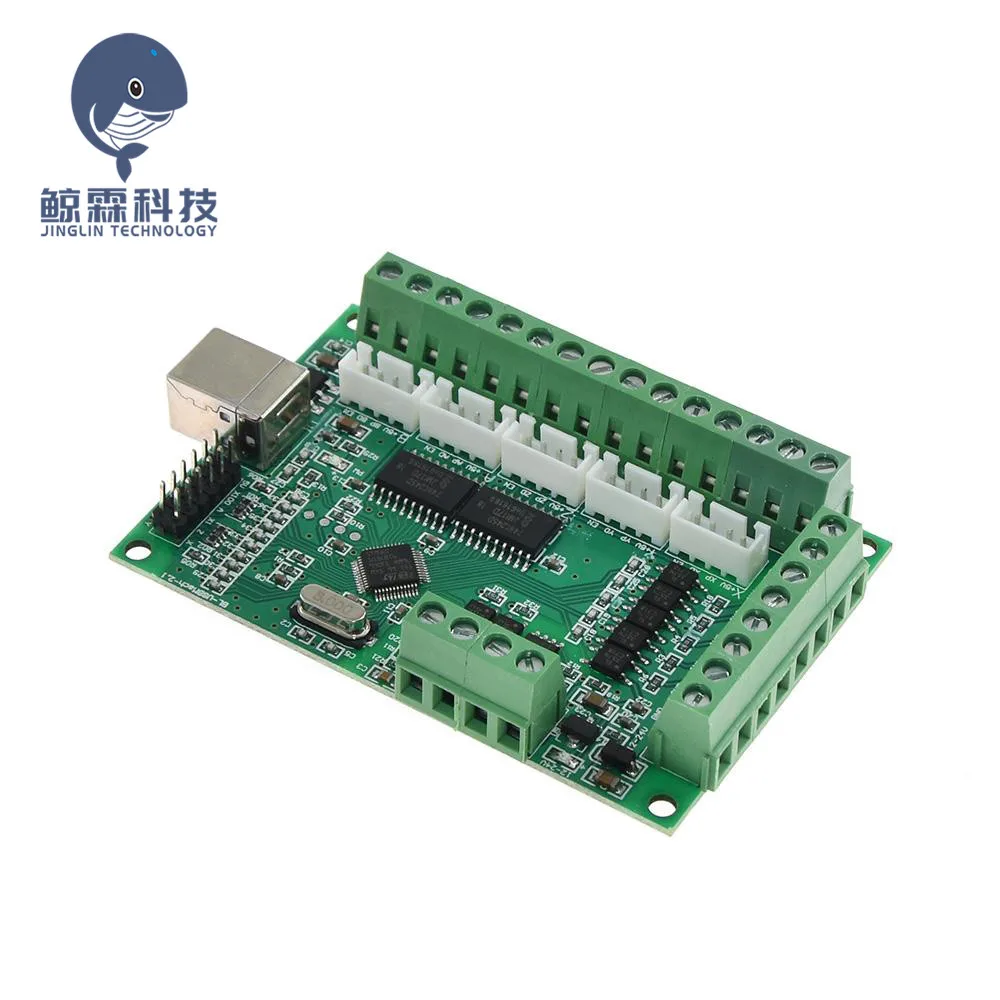 CNC MACH3 100 кГц USB Breakout Board 5 осевой интерфейс машины драйвер контроллер движения