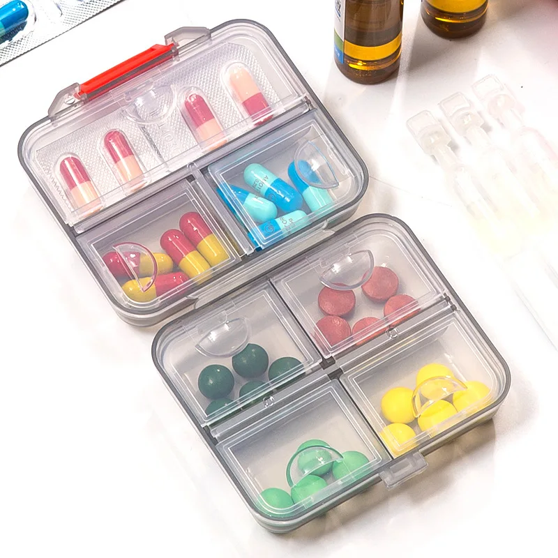 7 Days Weekly Tablet Medicine Case Holder Health Care Storage Organizer Container Drug Vitamin Box Compartment Travel Pill Case