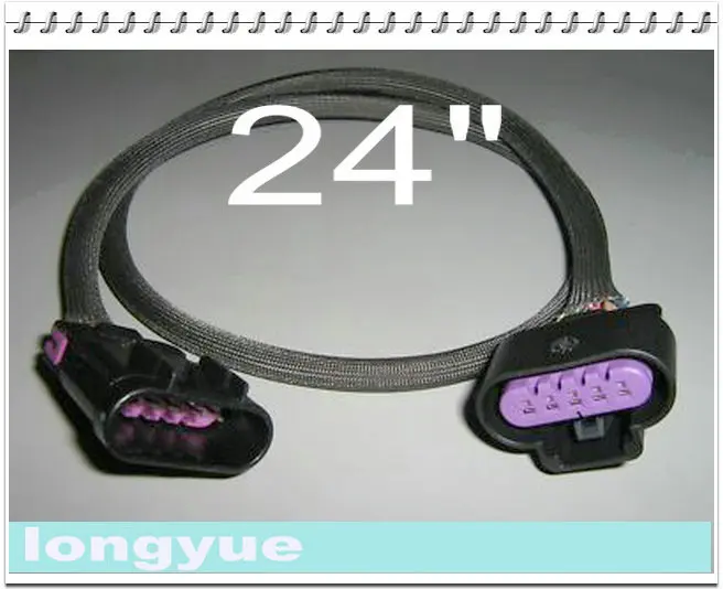 

longyue 10 pcs universal 5-Wire MAF Sensor Extension (Type-2) LS3 / LS7 MAF to L76 Harness Adapter 60cm wire