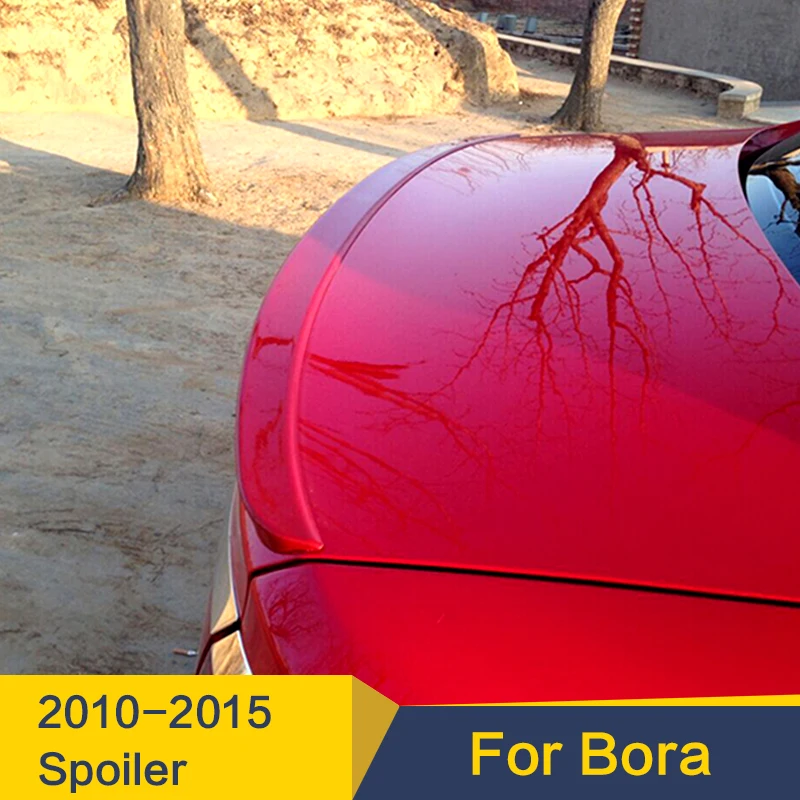 

Use For Volkswagen Bora Spoiler 2010-2015 Year Rear Wing Automobile Decoration With Colour Car Refitting Accessory