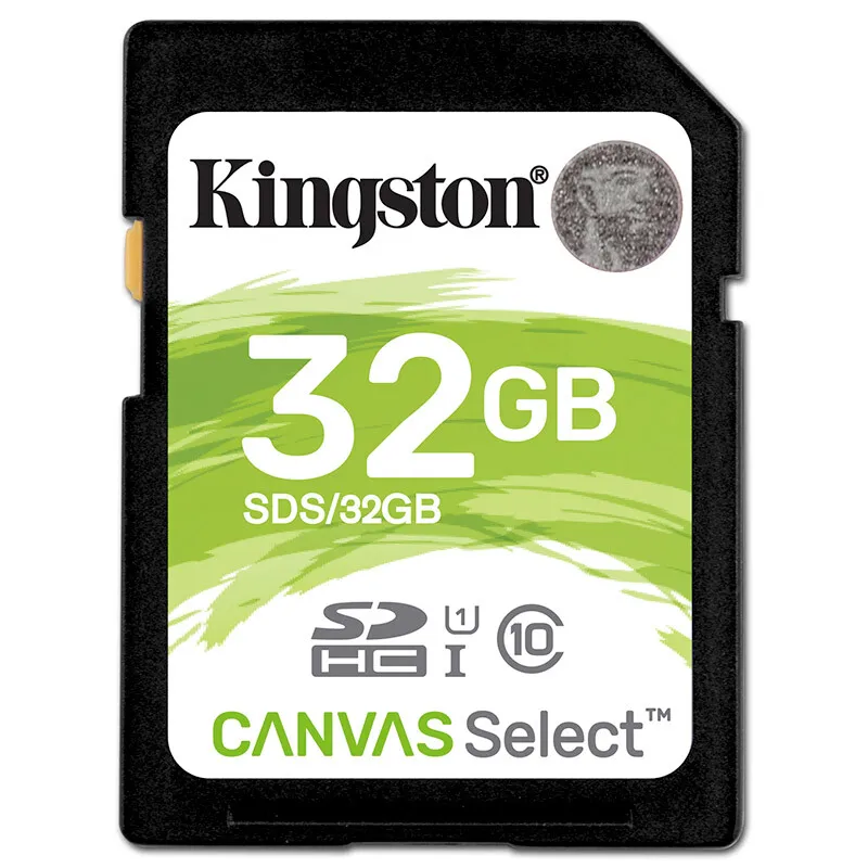 Оригинальная kingston SD карта 128 Гб 64 32 16 памяти класс 10 SDHC SDXC uhs i HD для ноутбуков DSLR
