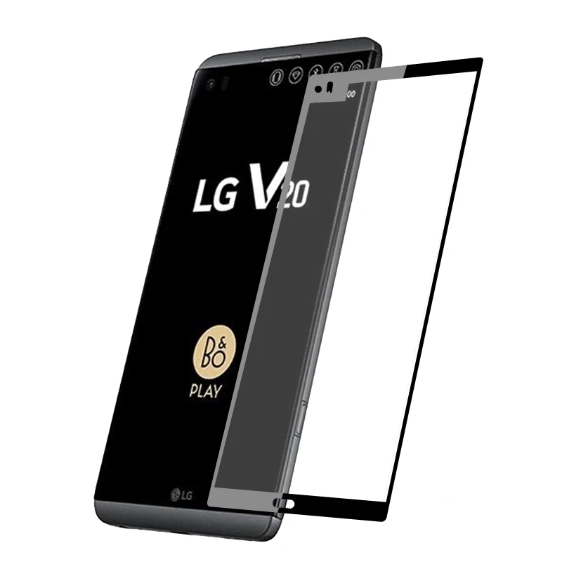For LG V20 Tempered Glass Film Full Screen coverage&Precision Hole