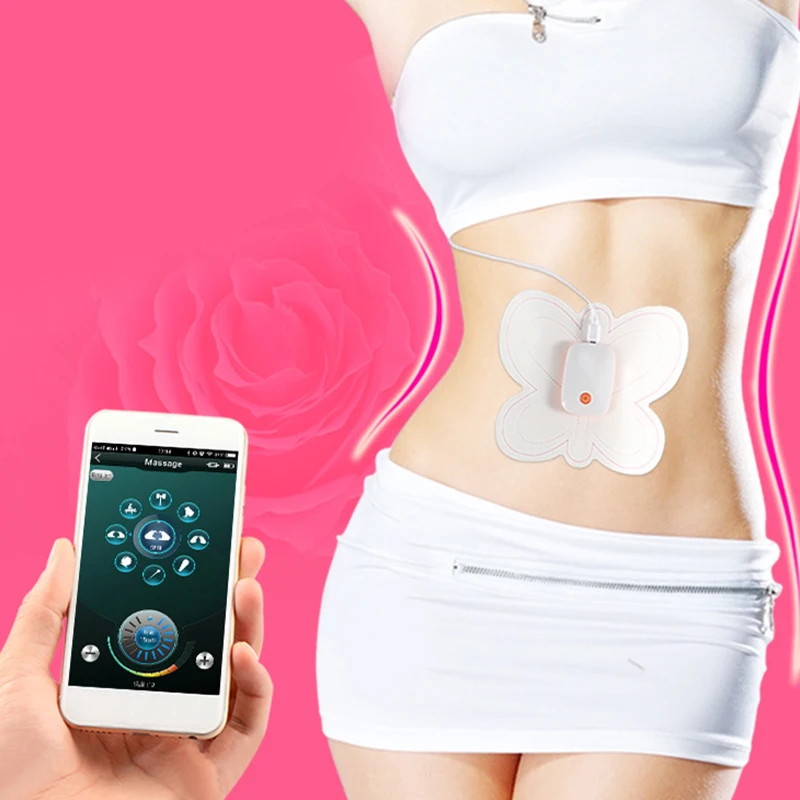 Smart EMS Muscle Stimulation Body Slimming Beauty Machine Abdominal Muscle Exerciser Training Device Body Massager With APP 30