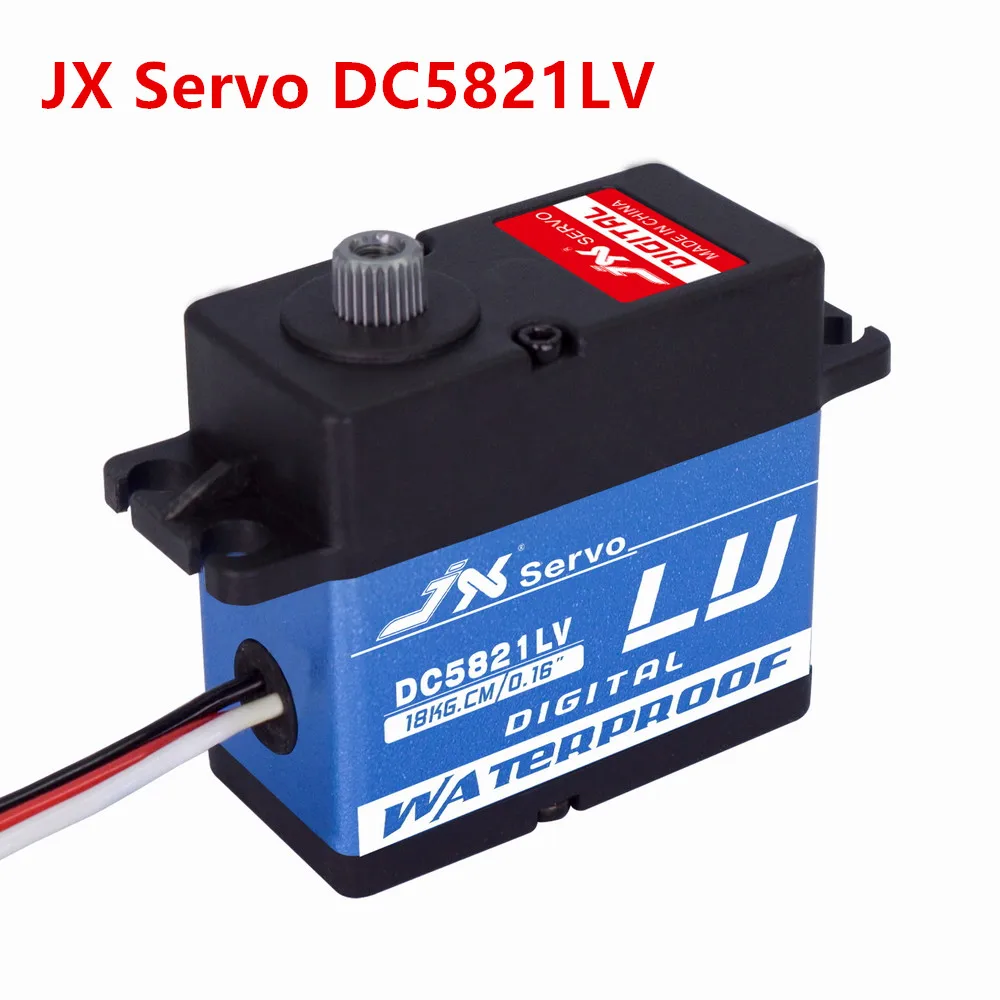 JX Servo DC5821LV 20KG Waterproof Hight Torque mental gear servo for RC