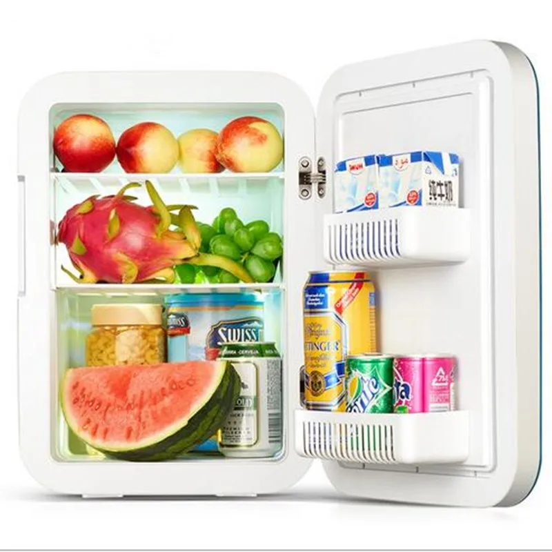 Многофункциональный прохладный и тепла автомобильный мини-холодильник Портативный 12 В 20L Авто Путешествия Холодильник качество ABS Гомер