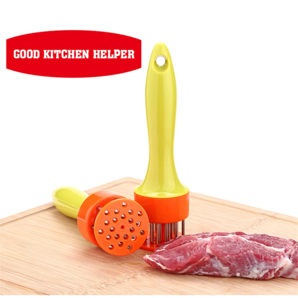 Стейк свинина Чоп быстро рассыпчатое Мясо Tenderizer иглы из нержавеющей стали нежное мясо молоток кухня помощник инструменты для приготовления пищи Прямая поставка