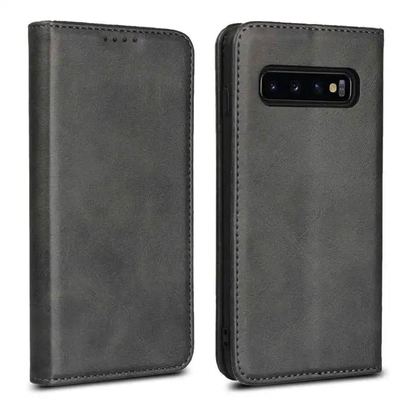 Магнитный чехол с откидной крышкой для samsung Galaxy S10 S10e чехол в ретро-стиле класса люкс из искусственной кожи чехол-бумажник чехол для samsung Galaxy S10 S10e принципиально Капа