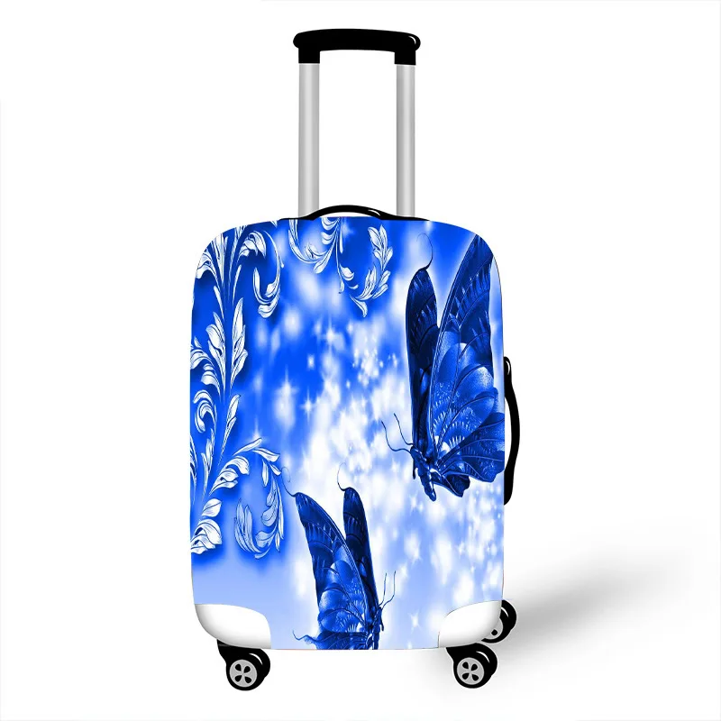 Модный уплотненный чехол Чехол для чемодана для путешествий защитный чехол эластичный пылезащитный чехол s органайзер от 18 до 32 дюймов - Цвет: 15
