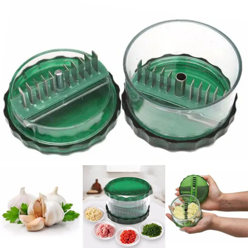JX-LCLYL Garlic Press Chopper Ginger Mincer Hand Presser Grinder Crusher Kitchen Tool