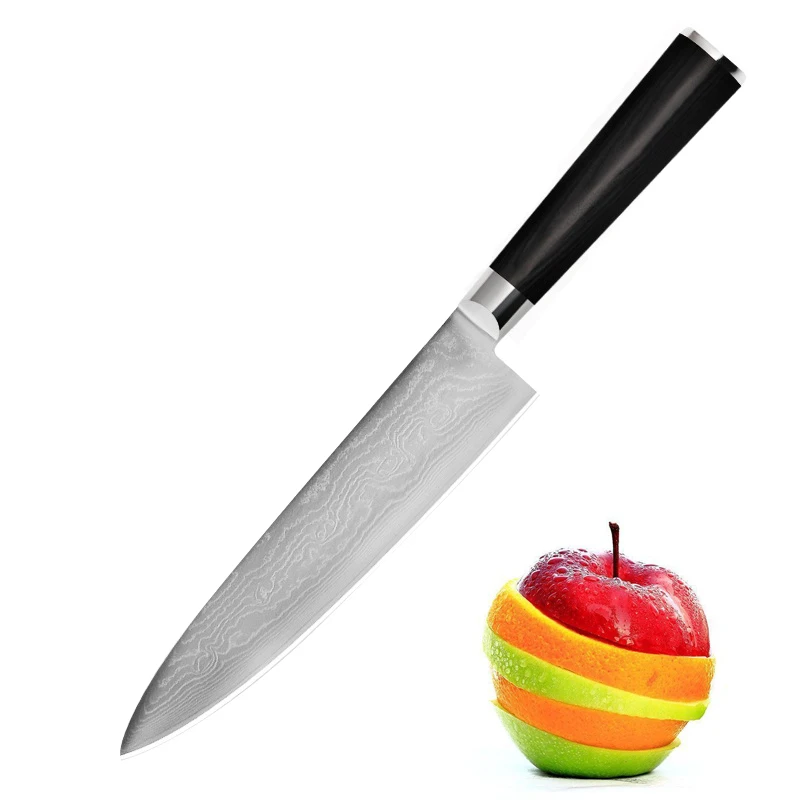 

8-inch Professional Damascus Chef Knife with High Carbon Japanese 67 Layers VG-10 Damascus Stainless Steel