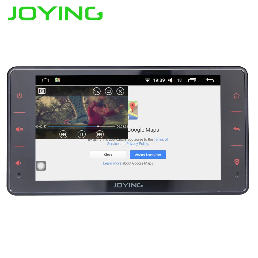 Disfrutando nuevo 6,2 pulgadas de pantalla táctil 1din android 6,0 car radio unidad de sistema GPS estéreo bluetooth DVR trasera cámara DAB +