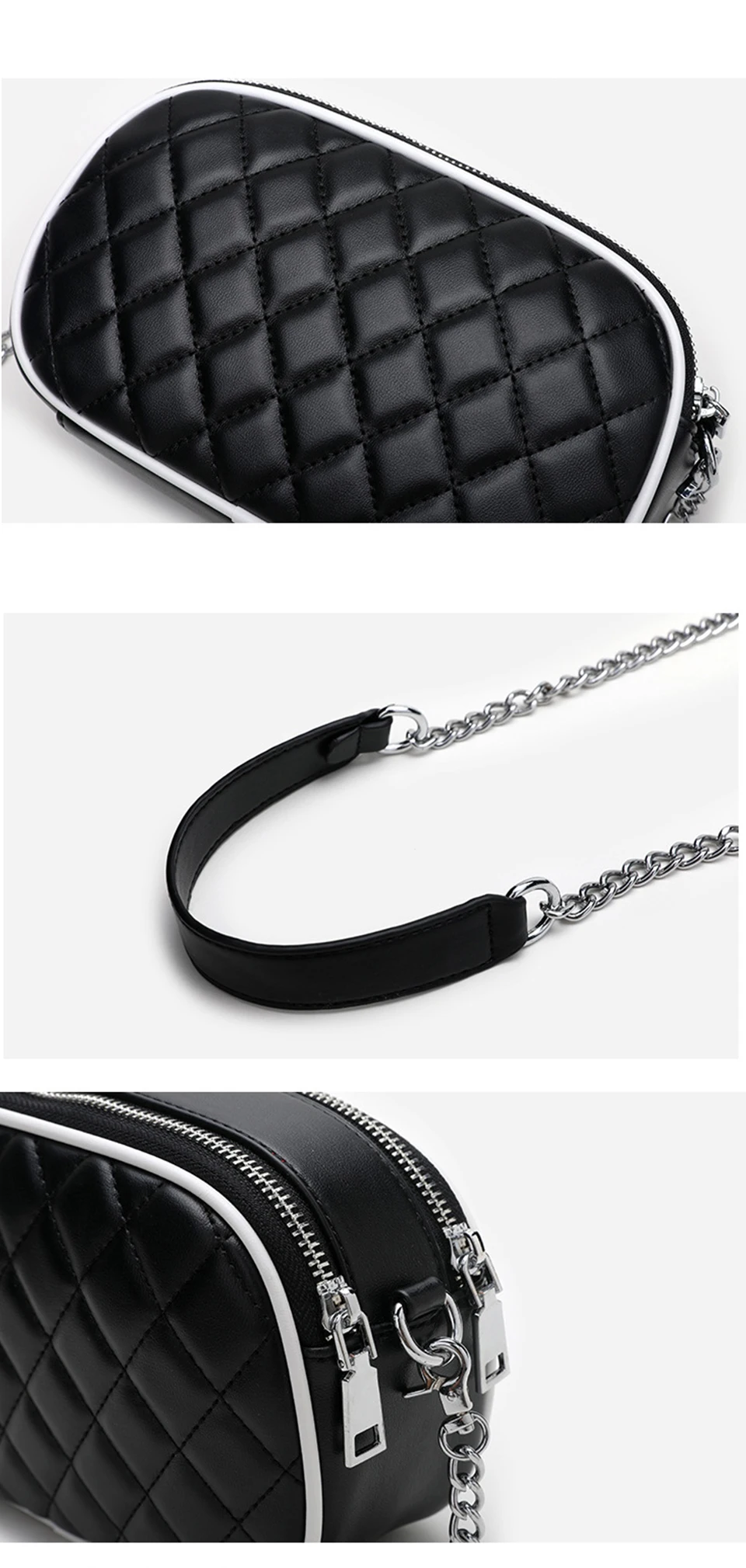 Дейенерис бренд небольшая сумка на плечо для Для женщин Курьерские сумки женские ретро из искусственной кожи дизайнер цепи мешок кошелек