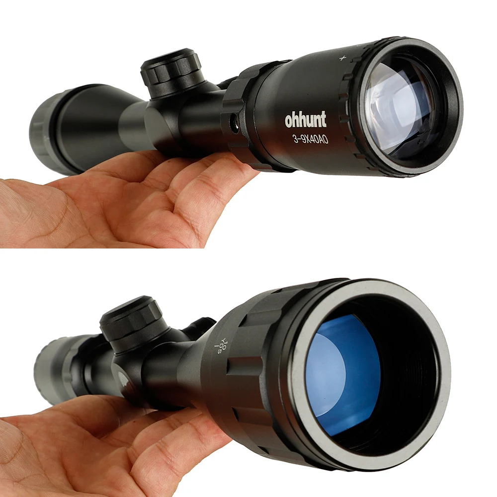 Ohhunt 3 9X40 AO охотничий оптический прицел 1 дюймовый трубчатый проволочная сетка Mil Dot