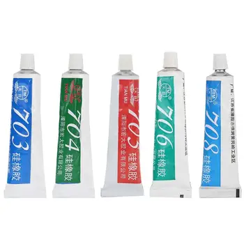 

703 704 705 706 708 FixedHigh Temperature Resistant Silicone Rubber Sealing Glue Insulated Sealing Glue Waterproof Silicone