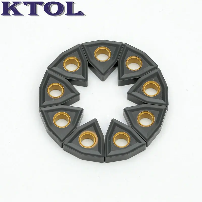 WNMG080408 LF3018 Carbide Turning Inserts Metal Lathe Tools for Machining Cast Iron CNC Milling Turning Knives Lathe Blades Bit