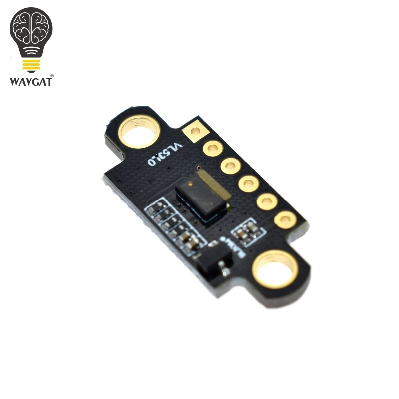 

AEAK VL53L0X Time-of-Flight (ToF) Laser Ranging Sensor Breakout 940nm GY-VL53L0XV2 Laser Distance Module I2C IIC 3.3V/5V