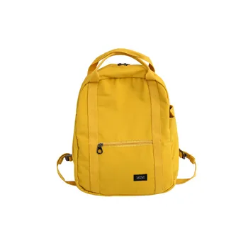 

2019 new Ins simple label student portable bag female Korean version of the new casual large capacity backpack