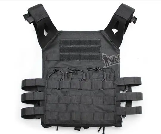 Тактический жилет weste polizei schutzweste plate carrier ballistische swat nerf taktische mil tec weste schutz colete tatico milita - Цвет: Черный