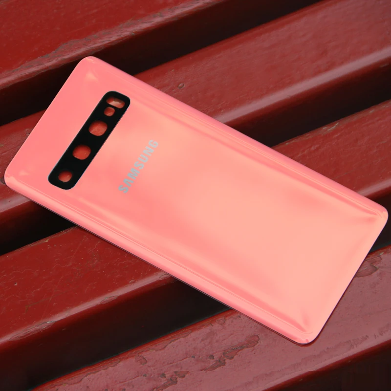 Оригинальный корпус аккумуляторной батареи Samsung Galaxy S10 SM G9730 Plus G9750 чехол для