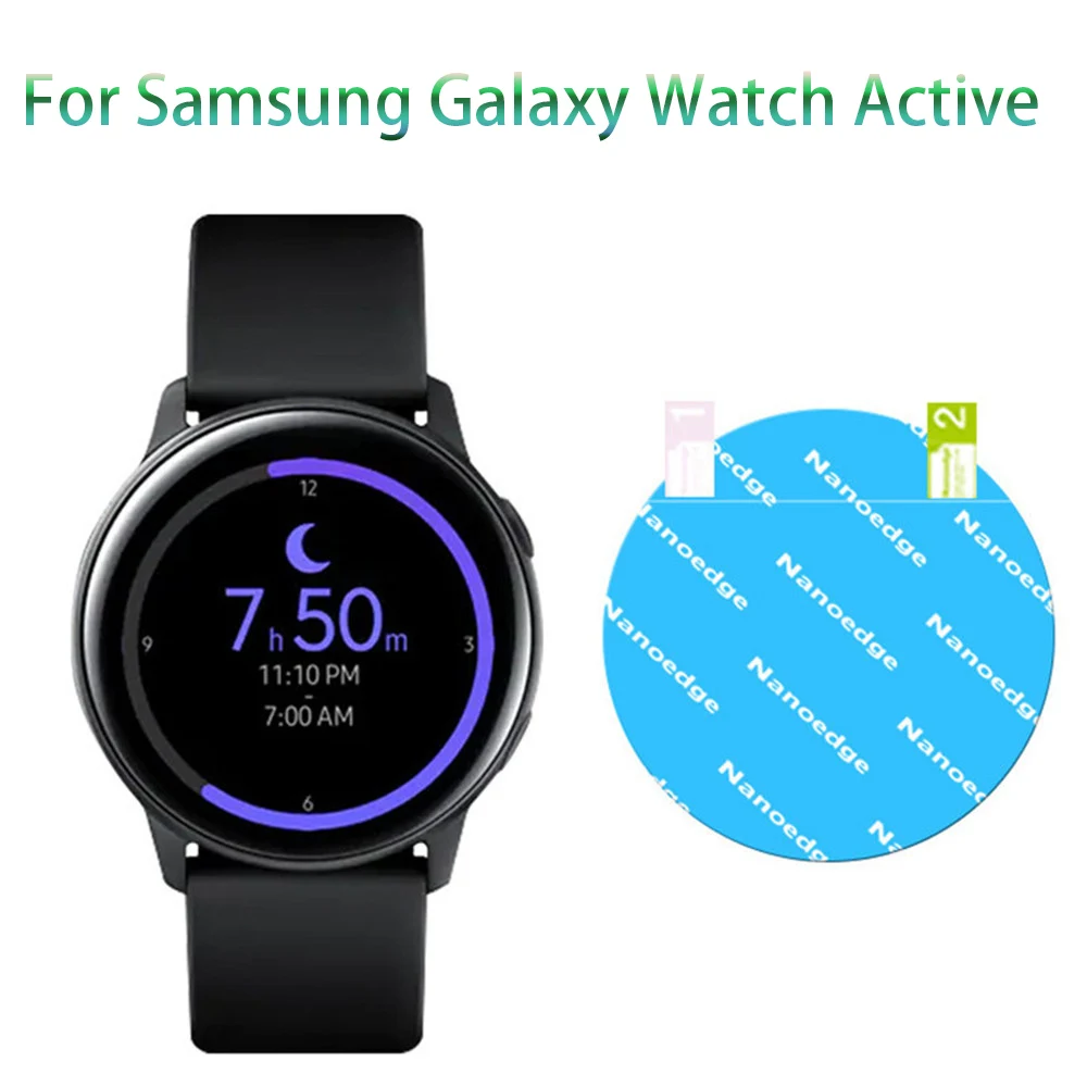 

HD TPU Film Water GEL Soft Film for Samsung Galaxy Watch Active Watch HD transparent Screen film for Galaxy Watch activ