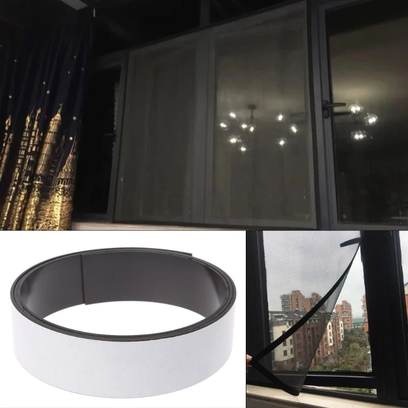 

Free delivery 1m 3ft Long Self Adhesive Flexible Rubber Magnetic Tape Craft Magnet Strip 30mm