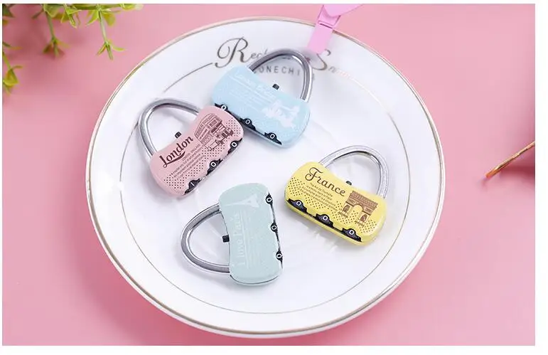 

10pcs/lot! Password Padlock Backpack Trolley Case Small Password Lock