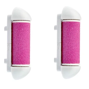 

2PCs Roller Grinding Head Replacement KM2500 KM2501 KM2502 Exfoliator Remover for Electric Foot Care File Tool Callous Pedicure