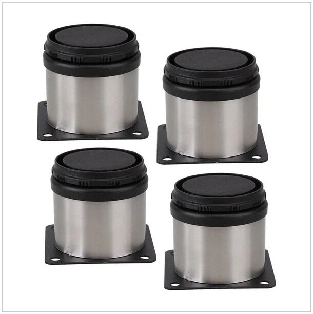 

4pcs 60x60mm adjustable Support furniture legs kitchen cabinets stainless steel cabinet feet sofa legs