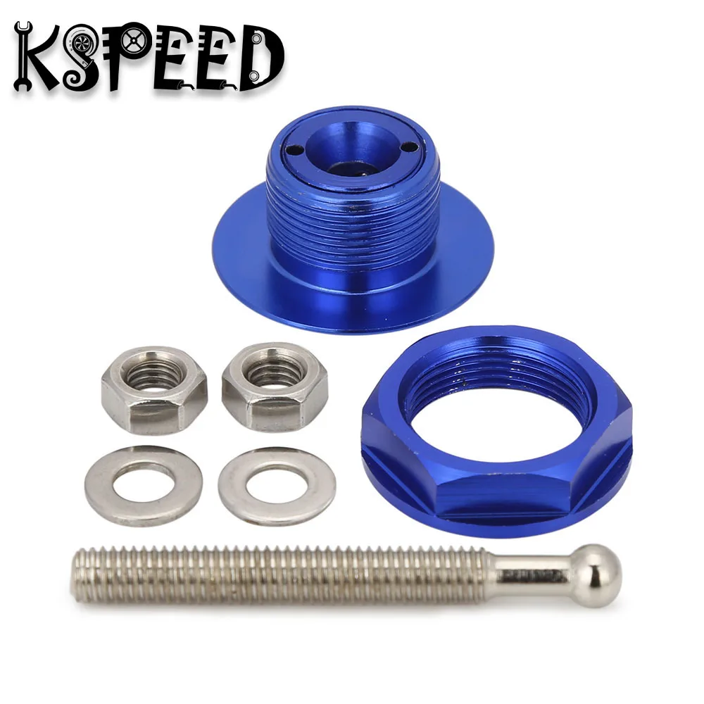 

Universal quick release jdm Push Button Billet Hood Pins Lock Clip Kit Car bumper fastening button 1 pair