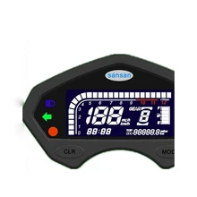 h98 car modification LCD instrument font b electronic b font digital speed mileage car dashboard assembly