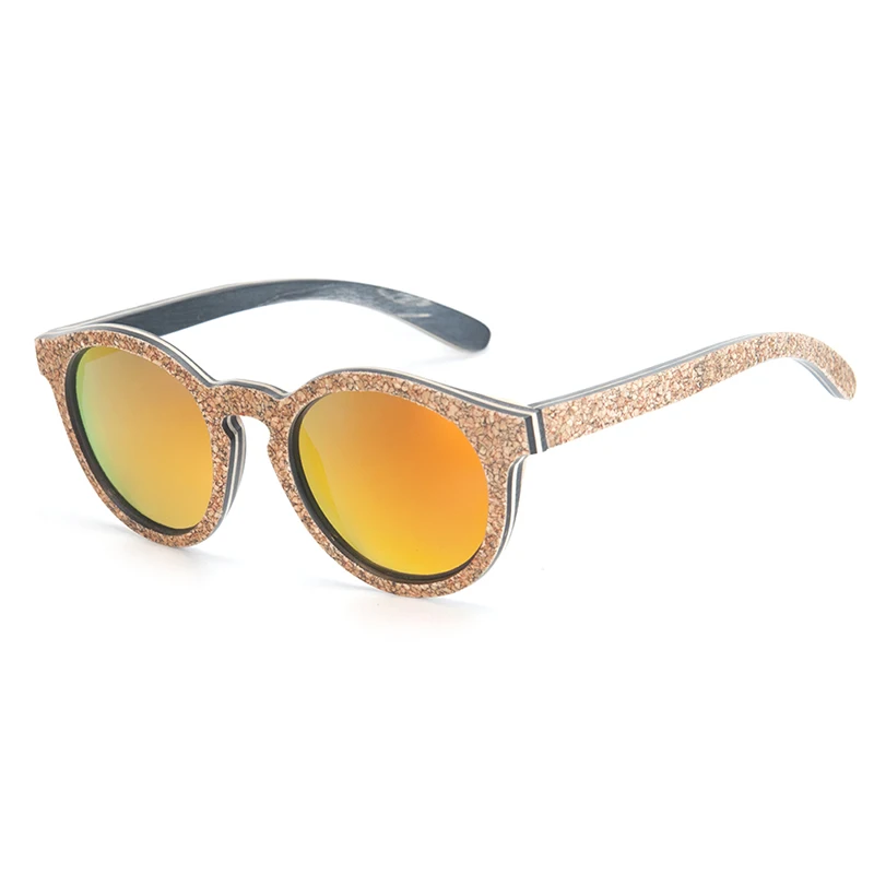 Cat Design colorful wooden sunglasses (3)