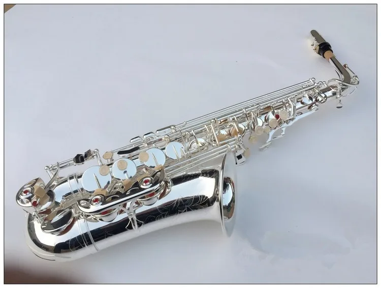 High quality Alto Saxophone Eb Silver plated Saxophone alto saxophone