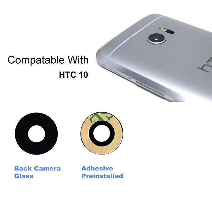

Back Rear Camera Really 100% Orignal True Glass Lens+Adhesive Tape For HTC One M10 U11 U Ultra New In Stock + Tracking