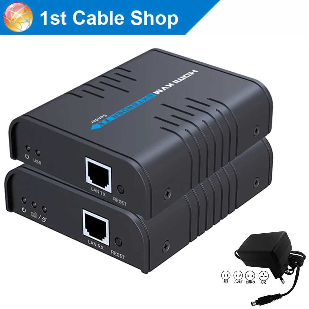 USB HDMI KVM удлинитель LKV373KVM до 120 м TCP/IP совместимый Один TX к N RX поддерживается (LKV373KVM