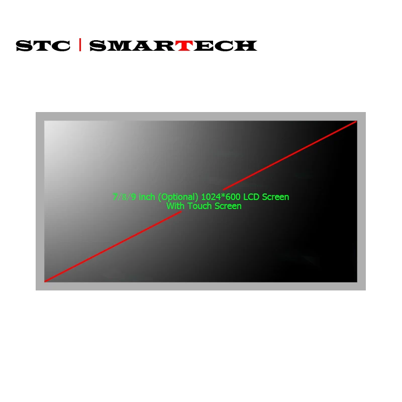 SMARTECH Android автомобильный DVD gps навигации стерео радио 7/8/9 Экран или Сенсорный экран опционально - Цвет: LCD With TouchScreen