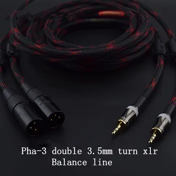 

Pha-3 double 3.5mm turn xlr balance line