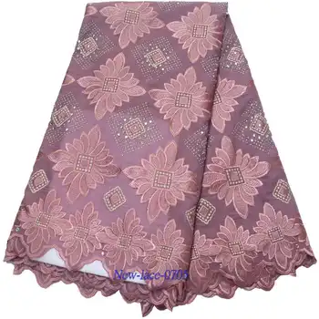 

African Swiss Lace Fabric 2019 High Quality Swiss Voile Lace In Switzerland Cotton African Dresses For Women Dress b02