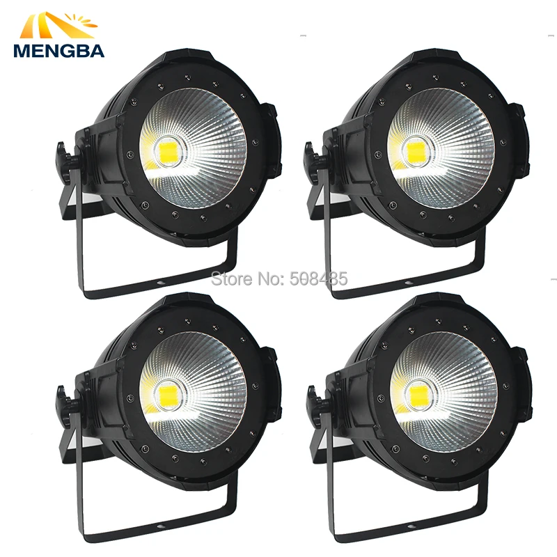 

4pcs/lot LED Par Light COB 100W High Power Aluminium DJ DMX Led Beam Wash Strobe Effect Stage Lighting