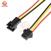 Connecteurs JST SM mâles et femelles, 5 paires, 3 broches, pour bande LED WS2812B WS2811 WS2812, 10CM, 15CM, 30CM ► Photo 3/6