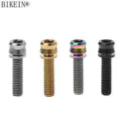 Винт велосипедный болт для стойки с Spacer Титан M5x19mm перекладина руля MTB Запчасти для шоссейного велосипеда аксессуары ремонт замена