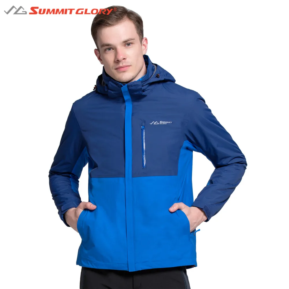 Buy Men's 3 in 1 Fleece Windbreakers Windproof